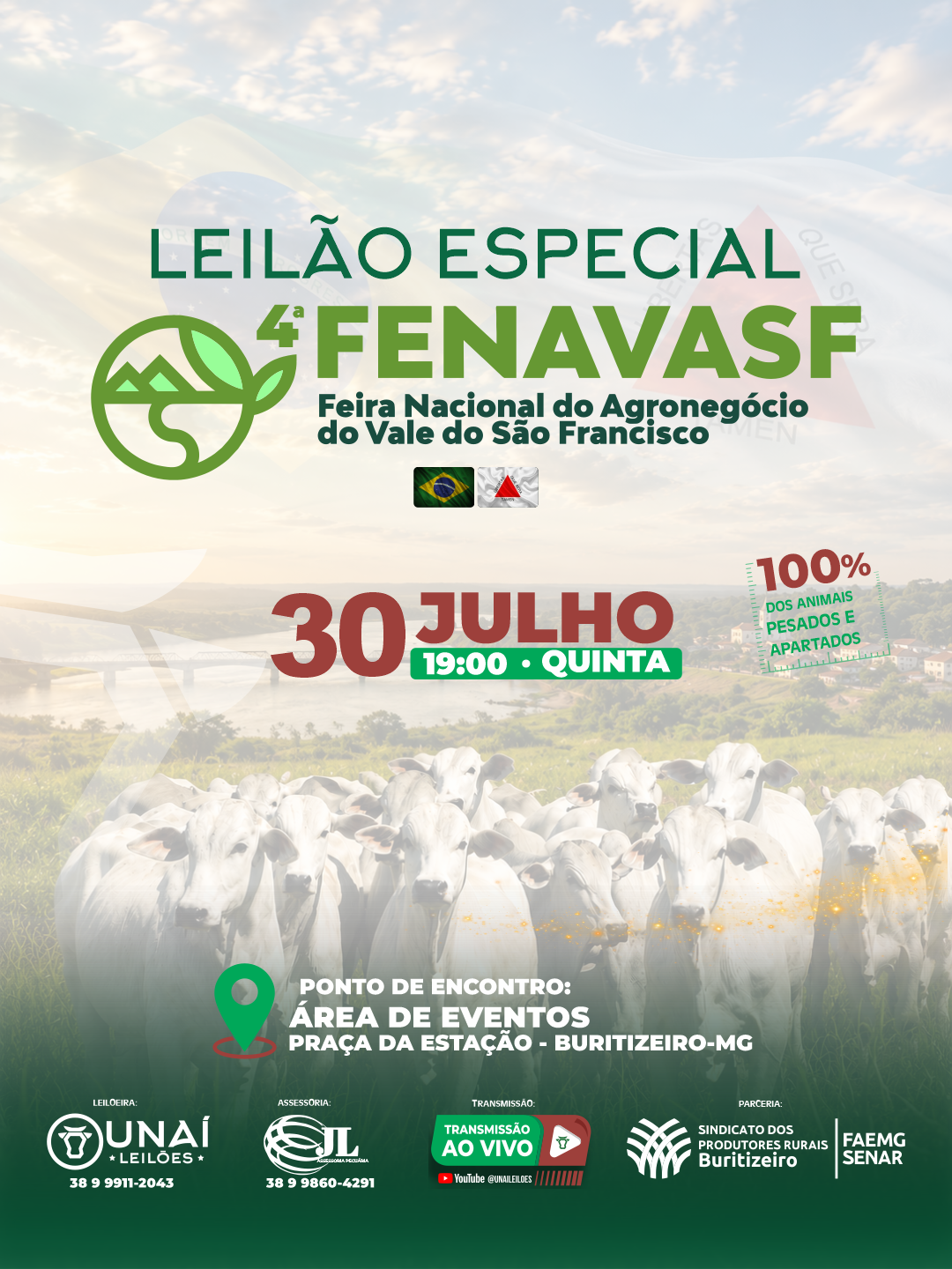 LEIL�O ESPECIAL FENAVASF - BURITIZEIRO-MG