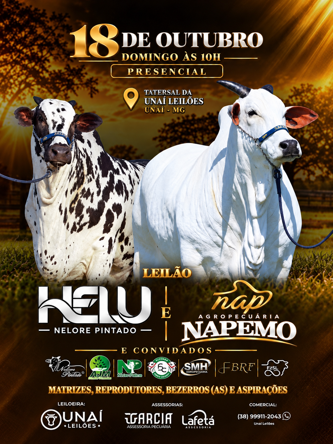 1� LEIL�O NELORE HELU, NAPEMO E CONVIDADOS