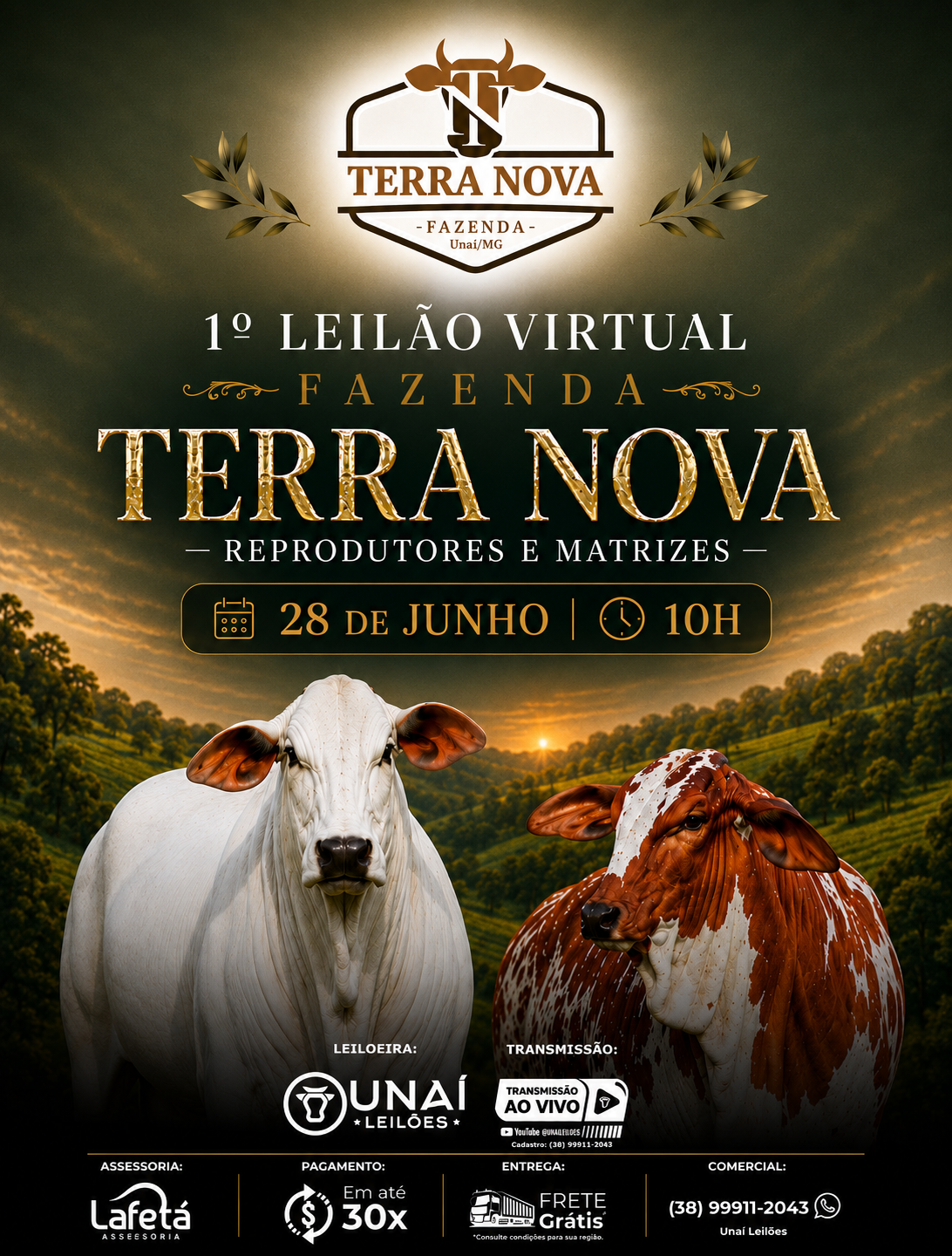 LEIL�O VIRTUAL REPRODUTORES E MATRIZES TERRA NOVA