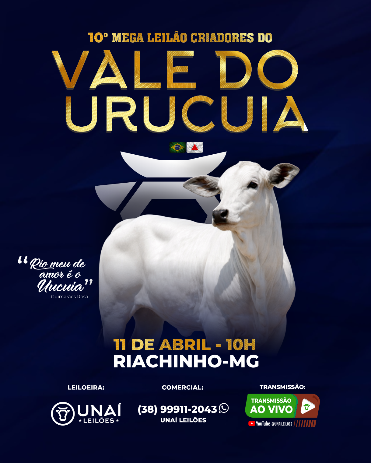 LEIL�O CRIADORES DO VALE DO URUCUIA - RIACHINHO-MG