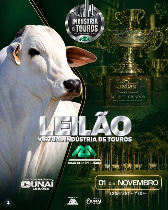 LEIL�O VIRTUAL INDUSTRIA DE TOUROS RIMA